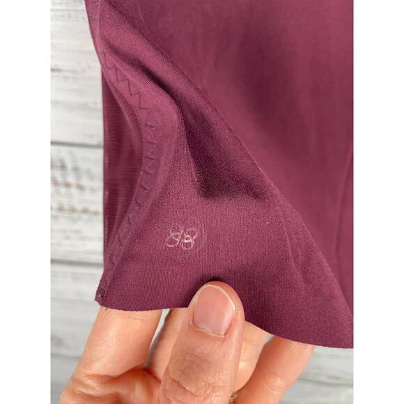 HONEYLOVE LiftWear Tank Cami Purple Underwire Free Shape wear Smoothing Small - Picture 5 of 7